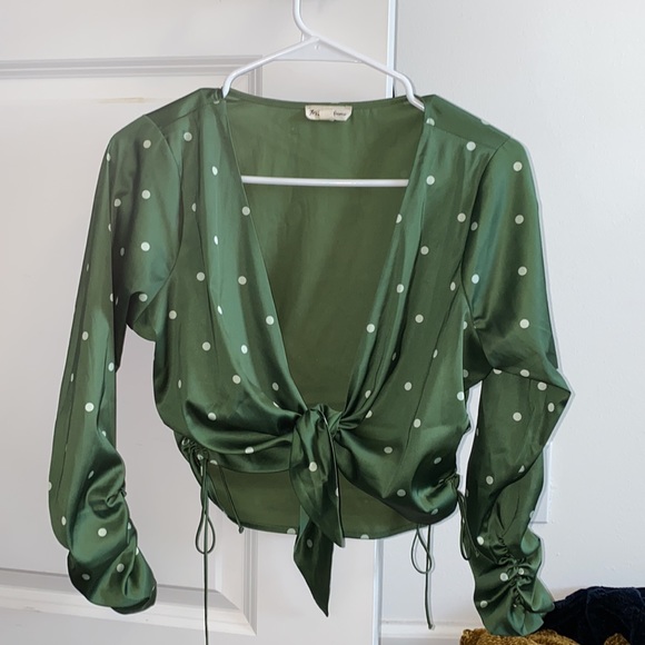 Tops - For love and lemons tie top